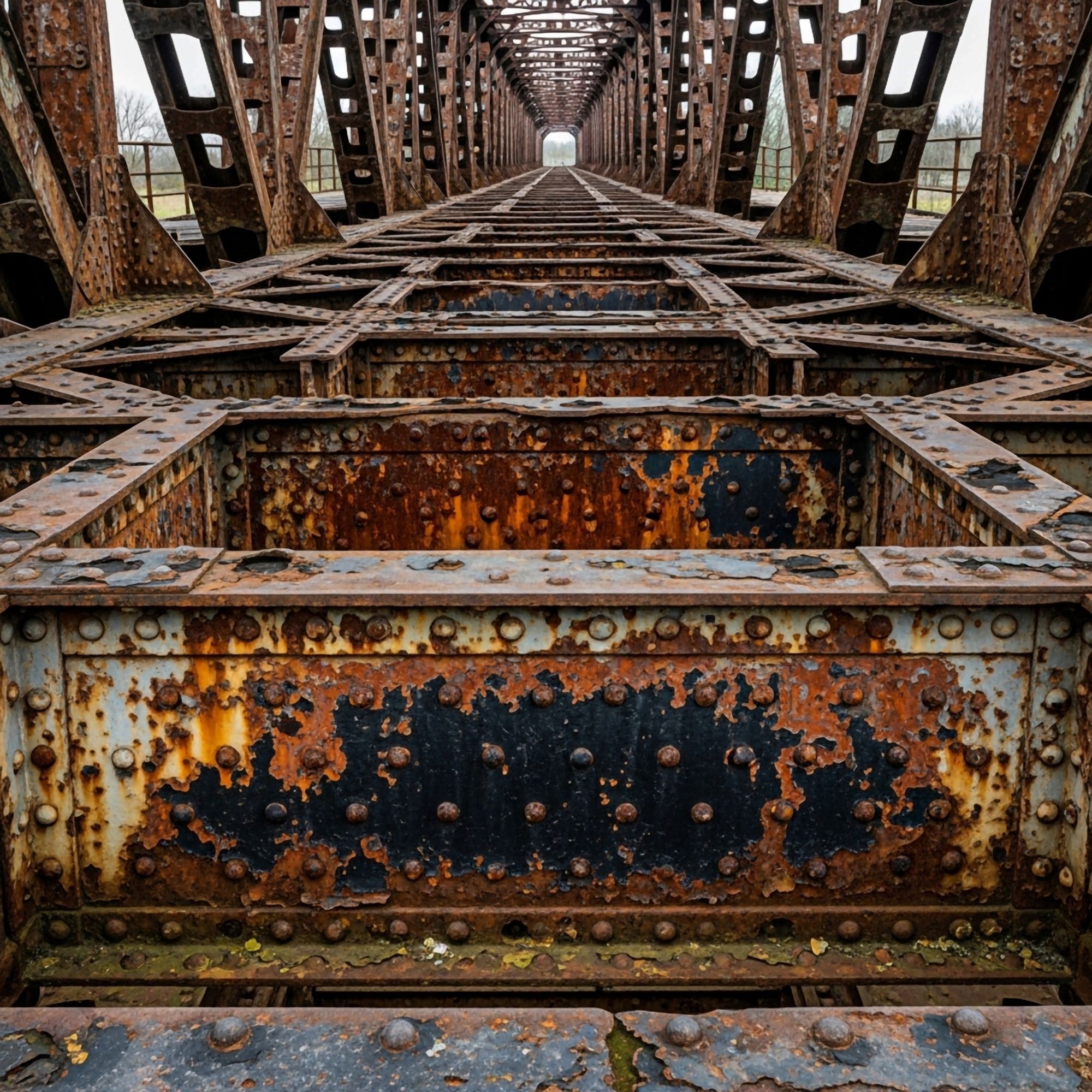 Pipe Bridge Corrosion