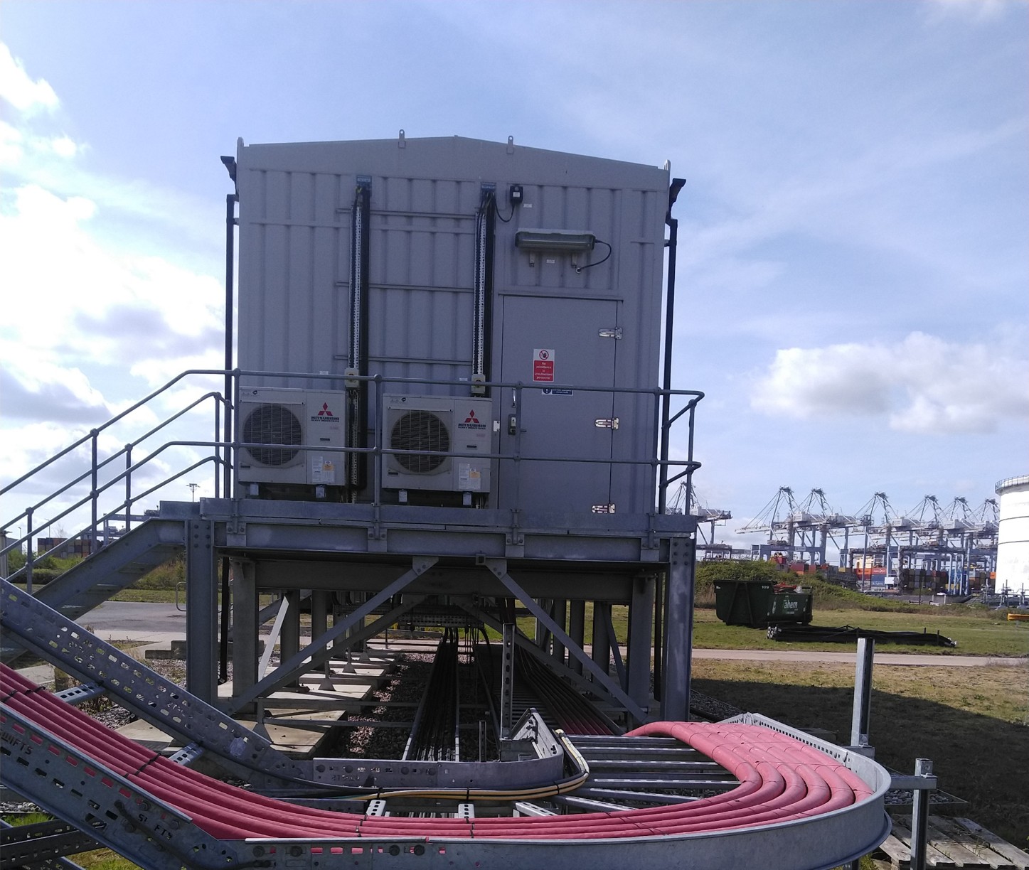 High Voltage Switchgear Building