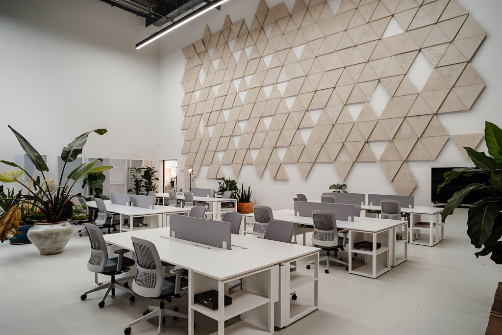 The changing soundscape of offices and how this affects acoustic design